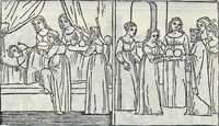 An illustration from La Hypnerotomachia di Poliphilo : cioè pvgna d'amore in sogno, dov'egli mostra, che tvtte le cose hvmane non sono altro che sogno, & doue narra molt'altre cose degne di cognitione (1545)