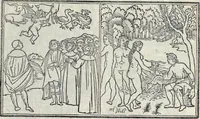 An illustration from La Hypnerotomachia di Poliphilo : cioè pvgna d'amore in sogno, dov'egli mostra, che tvtte le cose hvmane non sono altro che sogno, & doue narra molt'altre cose degne di cognitione (1545)