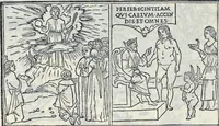 An illustration from La Hypnerotomachia di Poliphilo : cioè pvgna d'amore in sogno, dov'egli mostra, che tvtte le cose hvmane non sono altro che sogno, & doue narra molt'altre cose degne di cognitione (1545)