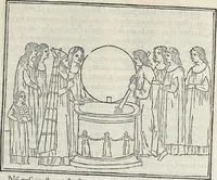 Picture 69 of 139 from La Hypnerotomachia di Poliphilo : cioè pvgna d'amore in sogno, dov'egli mostra, che tvtte le cose hvmane non sono altro che sogno, & doue narra molt'altre cose degne di cognitione (1545), leaf 220