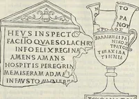 Picture 85 of 139 from La Hypnerotomachia di Poliphilo : cioè pvgna d'amore in sogno, dov'egli mostra, che tvtte le cose hvmane non sono altro che sogno, & doue narra molt'altre cose degne di cognitione (1545), leaf 260