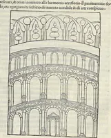 An illustration from La Hypnerotomachia di Poliphilo : cioè pvgna d'amore in sogno, dov'egli mostra, che tvtte le cose hvmane non sono altro che sogno, & doue narra molt'altre cose degne di cognitione (1545)