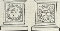 Picture 6 of 139 from La Hypnerotomachia di Poliphilo : cioè pvgna d'amore in sogno, dov'egli mostra, che tvtte le cose hvmane non sono altro che sogno, & doue narra molt'altre cose degne di cognitione (1545), leaf 36