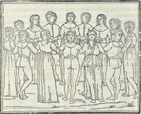 An illustration from La Hypnerotomachia di Poliphilo : cioè pvgna d'amore in sogno, dov'egli mostra, che tvtte le cose hvmane non sono altro che sogno, & doue narra molt'altre cose degne di cognitione (1545)