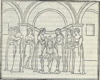 Picture 135 of 139 from La Hypnerotomachia di Poliphilo : cioè pvgna d'amore in sogno, dov'egli mostra, che tvtte le cose hvmane non sono altro che sogno, & doue narra molt'altre cose degne di cognitione (1545), leaf 438