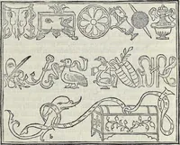 Picture 12 of 139 from La Hypnerotomachia di Poliphilo : cioè pvgna d'amore in sogno, dov'egli mostra, che tvtte le cose hvmane non sono altro che sogno, & doue narra molt'altre cose degne di cognitione (1545), leaf 44
