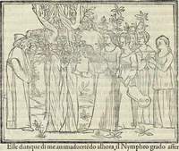 Picture 16 of 139 from La Hypnerotomachia di Poliphilo : cioè pvgna d'amore in sogno, dov'egli mostra, che tvtte le cose hvmane non sono altro che sogno, & doue narra molt'altre cose degne di cognitione (1545), leaf 79