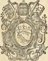 An illustration from Athanasii Kircheri e Soc. Iesu Obeliscus Pamphilius, hoc est, Interpretatio noua & hucusque intentata obelisci hieroglyphici quem non ita pridem ex veteri hippodromo Antonini Caracallae Caesaris, in agonale forum transtulit, integritati restituit & in Vbis Aeternae ornamentum erexit Innocentius X. Pont. Max. : in quo post varia Aegyptiacae, Chaldaicae, Hebraicae, Graecanicae antiquitatis doctrinaeque qua sacrae, qua profanae monumenta, veterum tandem theologia, hieroglyphicis inuoluta symbolis, detecta e tenebris in lucem asseritur (1650)