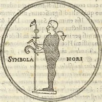 Picture 21 of 112 from Athanasii Kircheri e Soc. Iesu Obeliscus Pamphilius, hoc est, Interpretatio noua & hucusque intentata obelisci hieroglyphici quem non ita pridem ex veteri hippodromo Antonini Caracallae Caesaris, in agonale forum transtulit, integritati restituit & in Vbis Aeternae ornamentum erexit Innocentius X. Pont. Max. : in quo post varia Aegyptiacae, Chaldaicae, Hebraicae, Graecanicae antiquitatis doctrinaeque qua sacrae, qua profanae monumenta, veterum tandem theologia, hieroglyphicis inuoluta symbolis, detecta e tenebris in lucem asseritur (1650), leaf 287