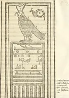 Picture 65 of 112 from Athanasii Kircheri e Soc. Iesu Obeliscus Pamphilius, hoc est, Interpretatio noua & hucusque intentata obelisci hieroglyphici quem non ita pridem ex veteri hippodromo Antonini Caracallae Caesaris, in agonale forum transtulit, integritati restituit & in Vbis Aeternae ornamentum erexit Innocentius X. Pont. Max. : in quo post varia Aegyptiacae, Chaldaicae, Hebraicae, Graecanicae antiquitatis doctrinaeque qua sacrae, qua profanae monumenta, veterum tandem theologia, hieroglyphicis inuoluta symbolis, detecta e tenebris in lucem asseritur (1650), leaf 494