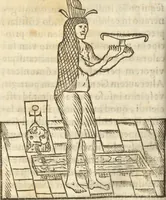 Picture 76 of 112 from Athanasii Kircheri e Soc. Iesu Obeliscus Pamphilius, hoc est, Interpretatio noua & hucusque intentata obelisci hieroglyphici quem non ita pridem ex veteri hippodromo Antonini Caracallae Caesaris, in agonale forum transtulit, integritati restituit & in Vbis Aeternae ornamentum erexit Innocentius X. Pont. Max. : in quo post varia Aegyptiacae, Chaldaicae, Hebraicae, Graecanicae antiquitatis doctrinaeque qua sacrae, qua profanae monumenta, veterum tandem theologia, hieroglyphicis inuoluta symbolis, detecta e tenebris in lucem asseritur (1650), leaf 523