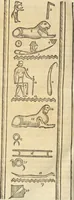 Picture 95 of 112 from Athanasii Kircheri e Soc. Iesu Obeliscus Pamphilius, hoc est, Interpretatio noua & hucusque intentata obelisci hieroglyphici quem non ita pridem ex veteri hippodromo Antonini Caracallae Caesaris, in agonale forum transtulit, integritati restituit & in Vbis Aeternae ornamentum erexit Innocentius X. Pont. Max. : in quo post varia Aegyptiacae, Chaldaicae, Hebraicae, Graecanicae antiquitatis doctrinaeque qua sacrae, qua profanae monumenta, veterum tandem theologia, hieroglyphicis inuoluta symbolis, detecta e tenebris in lucem asseritur (1650), leaf 581