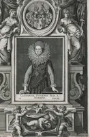 Picture 29 of 48 from Fuggerorum et Fuggerarum : quae in familia natae, quaèue in familiam transierunt, quot extant aere expressae imagines (1618), leaf 124