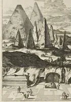 An illustration from Athanasii Kircheri è Societ. Jesu, Sphinx mystagoga, sive, Diatribe hieroglyphica : qua mumiae, ex Memphiticis pyramidum adytis erutae, & non ita pridem in Galliam transmissae, juxta veterum hieromystarum mentem, intentionemque, plena fide & exacta exhibetur interpretatio : ad inclytos, abstrusiorumque cognitionum peritia instructissimos Galliae philologos directa (1676)