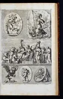 An illustration from Iconologia deorum, oder, Abbildung der Götter : welche von den Alten verehret worden : aus den welt-berühmtesten Antichen der Griechischen und Römischen Statuen : auch in Marmel, Porfido-Stein, Metall, Agat, Onyx, Sardonich und andren Edelsteinen befindlichen Bildereyen, sorgfältig abgesehen ... (1680)