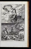An illustration from Iconologia deorum, oder, Abbildung der Götter : welche von den Alten verehret worden : aus den welt-berühmtesten Antichen der Griechischen und Römischen Statuen : auch in Marmel, Porfido-Stein, Metall, Agat, Onyx, Sardonich und andren Edelsteinen befindlichen Bildereyen, sorgfältig abgesehen ... (1680)