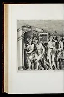 An illustration from Iconologia deorum, oder, Abbildung der Götter : welche von den Alten verehret worden : aus den welt-berühmtesten Antichen der Griechischen und Römischen Statuen : auch in Marmel, Porfido-Stein, Metall, Agat, Onyx, Sardonich und andren Edelsteinen befindlichen Bildereyen, sorgfältig abgesehen ... (1680)