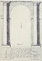 Picture 2 of 17 from The regular architect, or, The general rule of the five orders of architecture of M. Giacomo Barozzio da Vignola : with a new addition of Michael Angelo Buonaroti (1700), leaf 12