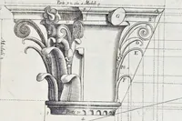 Picture 5 of 17 from The regular architect, or, The general rule of the five orders of architecture of M. Giacomo Barozzio da Vignola : with a new addition of Michael Angelo Buonaroti (1700), leaf 50