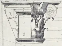 Picture 7 of 17 from The regular architect, or, The general rule of the five orders of architecture of M. Giacomo Barozzio da Vignola : with a new addition of Michael Angelo Buonaroti (1700), leaf 54