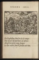An illustration from Qvadrins historiqves d'Exode (1553)