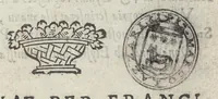 An illustration from Cynthii Ioannis Baptistae Gyraldi nobilis ferrariensis illvstrissimi ac excellentiss. Hercvlis Atestini II dvcis ferrariensivm IIII ab epistolis De Ferraria et Atestinis principibvs commentariolvm : ex Lilii Gregorii Gyraldi epitome dedvctvm (1556)