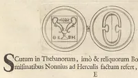 Picture 8 of 35 from Spicilegium antiquitatis, sive, Variarum ex antiquitate elegantiarum, vel novis luminibus illustratarum, vel recens etiam editarum fasciculi (1692), leaf 44