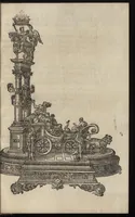 Picture 5 of 12 from Bref et sommaire recueil de ce qui a esté faict, & de l'ordre tenüe à la ioyeuse & triumphante entree de tres-puissant, tres-magnanime & tres-chrestien Prince Charles IX. de ce nom, roy de France, en sa bonne ville & cité de Paris, capitale de son royaume, le mardy sixiesme iour de mars : avec Le covronnement de tres-haute, tres-illustre & tres-excellente Princesse Madame Elizabet d'Austriche son espouse, le dimanche vingtcinquiesme ; et Entree de ladicte Dame en icelle ville ieudi XXIX. dudict mois de mars, M.D.LXXI (1572), leaf 118