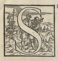 An illustration from Della geneologia de gli dei di m. Giovanni Boccaccio libri qvindeci : ne' quali si tratta dell'origine, & discendenza di tutti gli dei de' gentili : con la spositione, & sensi allegorici delle fauole & con la dichiaratione dell'historie appartenenti a detta materia (1564)