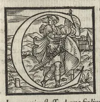 An illustration from Della geneologia de gli dei di m. Giovanni Boccaccio libri qvindeci : ne' quali si tratta dell'origine, & discendenza di tutti gli dei de' gentili : con la spositione, & sensi allegorici delle fauole & con la dichiaratione dell'historie appartenenti a detta materia (1564)