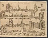 An illustration from L'entrée de la reine a Lyon le III. decembre M.D.C (1601)