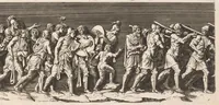 Picture 4 of 22 from L'entrée de l'empereur Sigismond a Mantoue : gravé en vingt cinq feuilles d'après une longue frise exécutée en stuc dans le Palais du T. de la même ville sur un dessin de Jules Romain (1675), leaf 14