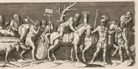 Picture 19 of 22 from L'entrée de l'empereur Sigismond a Mantoue : gravé en vingt cinq feuilles d'après une longue frise exécutée en stuc dans le Palais du T. de la même ville sur un dessin de Jules Romain (1675), leaf 46