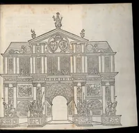Picture 7 of 9 from C'est l'ordre qui a este tenu a la nouuelle et ioyeuse entrée, que treshault, tresexcelle[n]t, & trespuissa[n]t prince, le roy treschrestien Henry deuzieme de ce nom, à faicte en sa bonne ville & cité de Paris, capitale de son royaume, le sezieme iour de iuin M.D.XLIX (1549), leaf 62