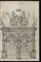 Picture 8 of 9 from C'est l'ordre qui a este tenu a la nouuelle et ioyeuse entrée, que treshault, tresexcelle[n]t, & trespuissa[n]t prince, le roy treschrestien Henry deuzieme de ce nom, à faicte en sa bonne ville & cité de Paris, capitale de son royaume, le sezieme iour de iuin M.D.XLIX (1549), leaf 66