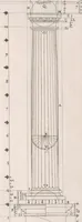 Picture 10 of 22 from Traitté de l'architecture svivant Vitruue, ou, Il est traitté cinq ordres de colomnes ... (1648), leaf 44