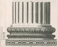 Picture 13 of 22 from Traitté de l'architecture svivant Vitruue, ou, Il est traitté cinq ordres de colomnes ... (1648), leaf 58