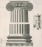 Picture 16 of 22 from Traitté de l'architecture svivant Vitruue, ou, Il est traitté cinq ordres de colomnes ... (1648), leaf 70
