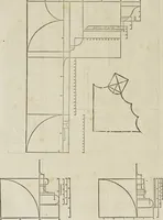 An illustration from Reigle generalle d'architectvre des cinq manieres de colonnes : à sçauoir, tuscane, dorique, ionique, corinthe, & cõposite : & enrichi de plusieurs autres, à exemple de l'antique (1568)