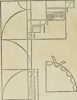 An illustration from Reigle generalle d'architectvre des cinq manieres de colonnes : à sçauoir, tuscane, dorique, ionique, corinthe, & cõposite : & enrichi de plusieurs autres, à exemple de l'antique (1568)