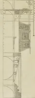 An illustration from Reigle generalle d'architectvre des cinq manieres de colonnes : à sçauoir, tuscane, dorique, ionique, corinthe, & cõposite : & enrichi de plusieurs autres, à exemple de l'antique (1568)