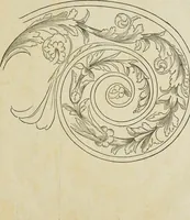 An illustration from Reigle generalle d'architectvre des cinq manieres de colonnes : à sçauoir, tuscane, dorique, ionique, corinthe, & cõposite : & enrichi de plusieurs autres, à exemple de l'antique (1568)