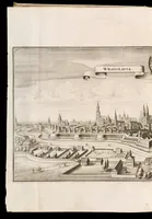 An illustration from Topographia Bohemiæ, Moraviæ et Silesiæ : das ist, Beschreibung vnd eigentliche Abbildung der vornehmensten vnd bekandtisten Stätte vund Plätze in den Königreich Boheim vnd einverleibten Landern, Mähren, vnd Schlesien (1650)