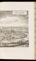 An illustration from Topographia Hassiæ et regionum vicinarum : das ist, Beschreibung der vornẽbsten Stätte vnd Plätze in Hessen vnd den benachbahrten Landtschaften als Buchen, Nassau, Betteraw, Westerwaldt, Wittgenstein, Lohngaw, vnd andern (1646)