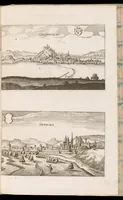 An illustration from Topographia Hassiæ et regionum vicinarum : das ist, Beschreibung der vornẽbsten Stätte vnd Plätze in Hessen vnd den benachbahrten Landtschaften als Buchen, Nassau, Betteraw, Westerwaldt, Wittgenstein, Lohngaw, vnd andern (1646)