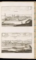 An illustration from Topographia Hassiæ et regionum vicinarum : das ist, Beschreibung der vornẽbsten Stätte vnd Plätze in Hessen vnd den benachbahrten Landtschaften als Buchen, Nassau, Betteraw, Westerwaldt, Wittgenstein, Lohngaw, vnd andern (1646)