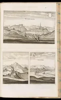 An illustration from Topographia Hassiæ et regionum vicinarum : das ist, Beschreibung der vornẽbsten Stätte vnd Plätze in Hessen vnd den benachbahrten Landtschaften als Buchen, Nassau, Betteraw, Westerwaldt, Wittgenstein, Lohngaw, vnd andern (1646)