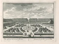 An illustration from La maison, jardins, & plantages de Zuylesteyn = Het huis, tuinen, en plantagien van Zuylesteyn (1700)