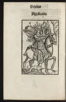 Picture 26 of 40 from Logica memoratiua : chartiludiũ logice, siue, totius dialectice memoria : & nouus Petri Hyspani textus emendatus : cum iucundo pictasmatis exercitio (1509), leaf 119