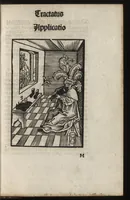 Picture 34 of 40 from Logica memoratiua : chartiludiũ logice, siue, totius dialectice memoria : & nouus Petri Hyspani textus emendatus : cum iucundo pictasmatis exercitio (1509), leaf 152